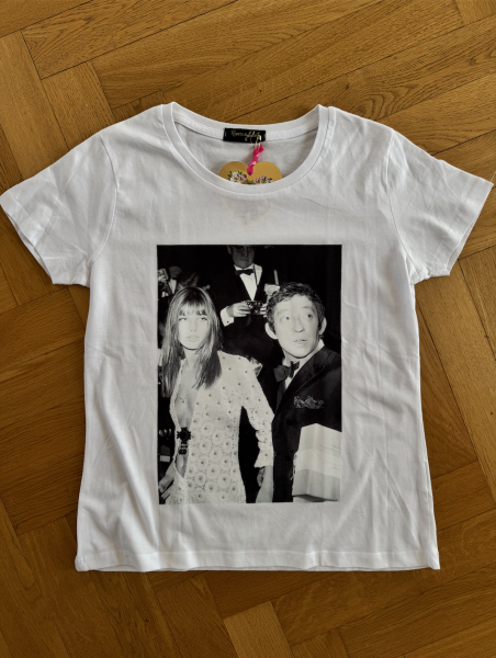 ROMEO &amp; JULIETA T-SHIRT mit Ikonen-Druck Ellen Birkin