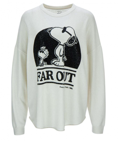FROGBOX Snoopy-Pullover Creme