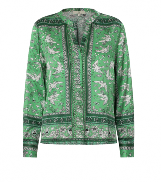 CHARLOTTE SPARRE SI Shirt in Dover Green