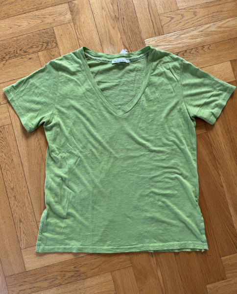 MICHAEL STARS V-T-Shirt in Grün